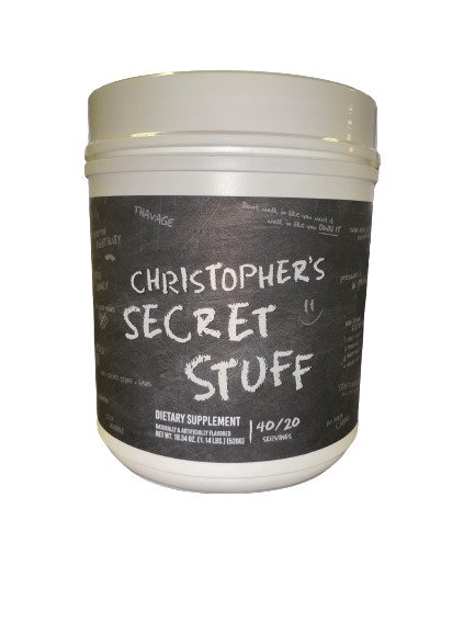 Raw Nutrition Christopher's Secret Stuff 520g - Pre Workout at MySupplementShop by Raw Nutrition