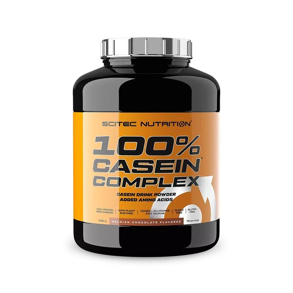 SciTec 100% Casein Complex, Belgian Chocolate 