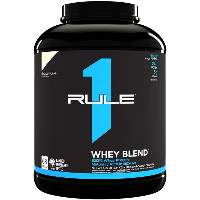 R1 Whey Blend, Birthday Cake - 2240g