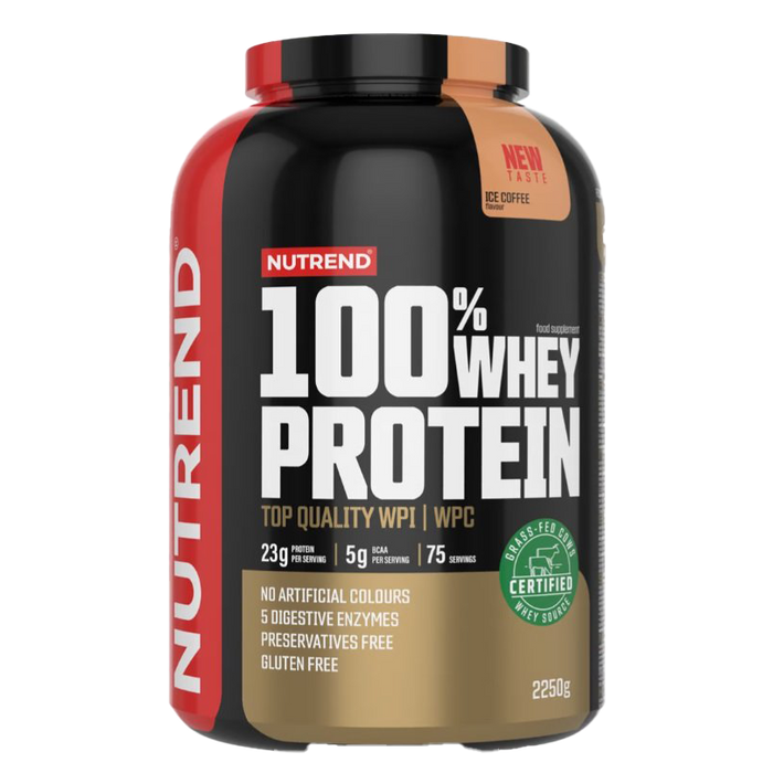 Nutrend 100% Whey Protein, Ice Coffee 2250g