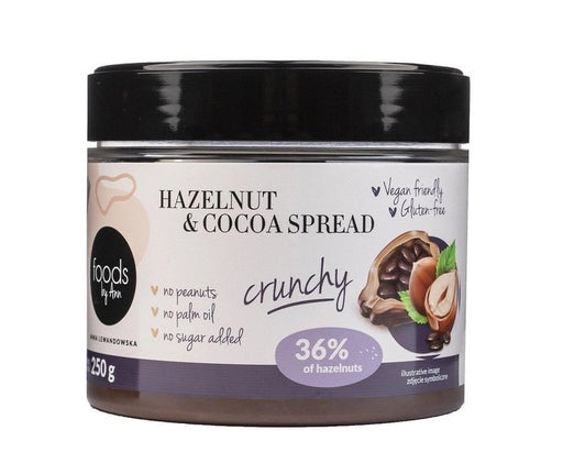 Levann Hazelnut & Cocoa Spread, Crunchy - 250g - Default Title - Sports Nutrition at MySupplementShop by Levann