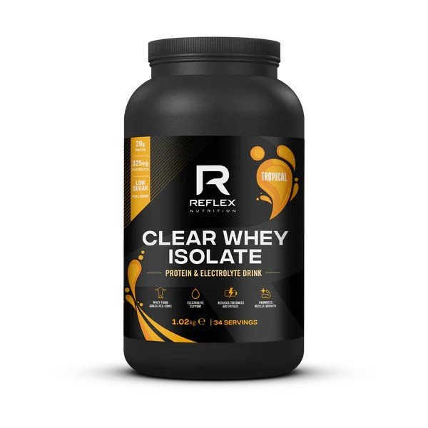 Reflex Nutrition Clear Whey Isolate 1020g - Whey Proteins at MySupplementShop by Reflex Nutrition