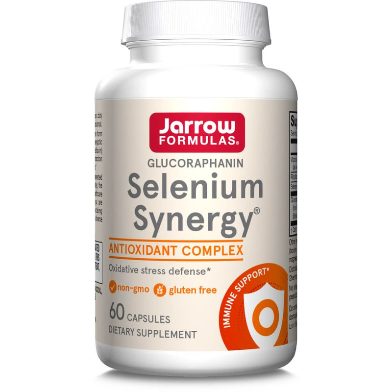 Jarrow Formulas Selenium Synergy 60 Capsules - Health and Wellbeing at MySupplementShop by Jarrow Formulas