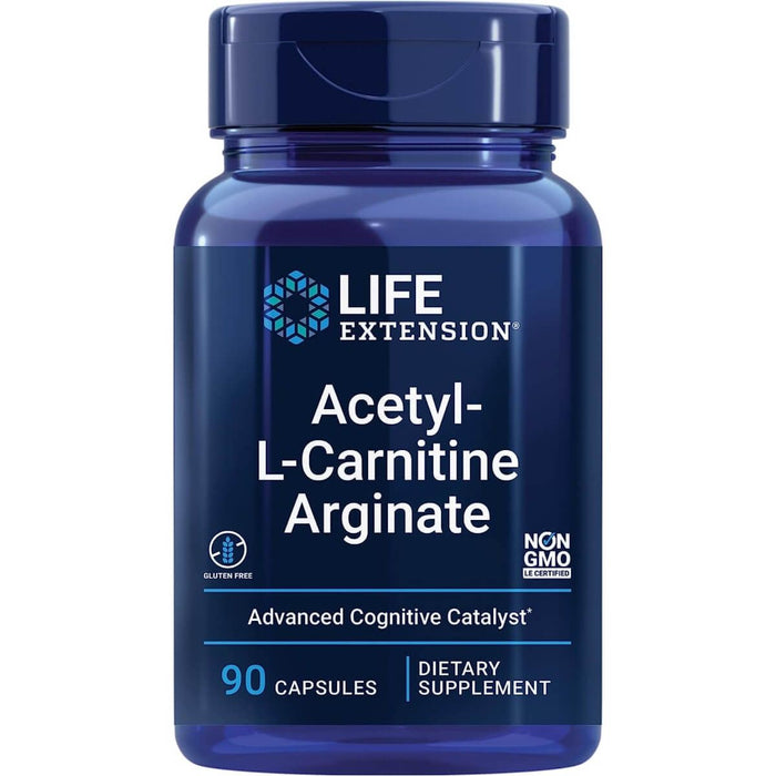 Life Extension Acetyl-L-Carnitine Arginate 90 Capsules - Acetyl-L-Carnitine at MySupplementShop by Life Extension