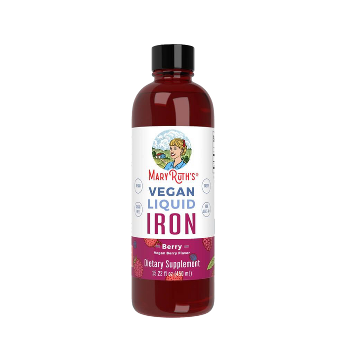 MaryRuth's Iron Liquid (Berry) 450ml, 16 oz