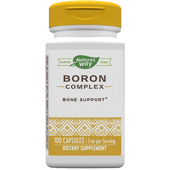 Nature's Way Boron Complex 3mg 100 Capsules