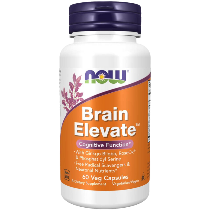 NOW Foods Brain Elevate – 60 Kapseln