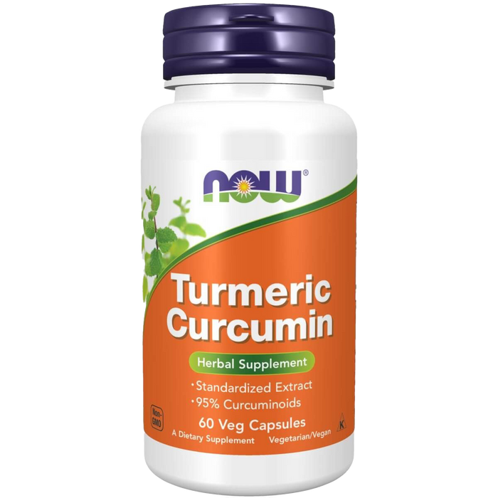 NOW Foods Curcumin – 60 Kapseln