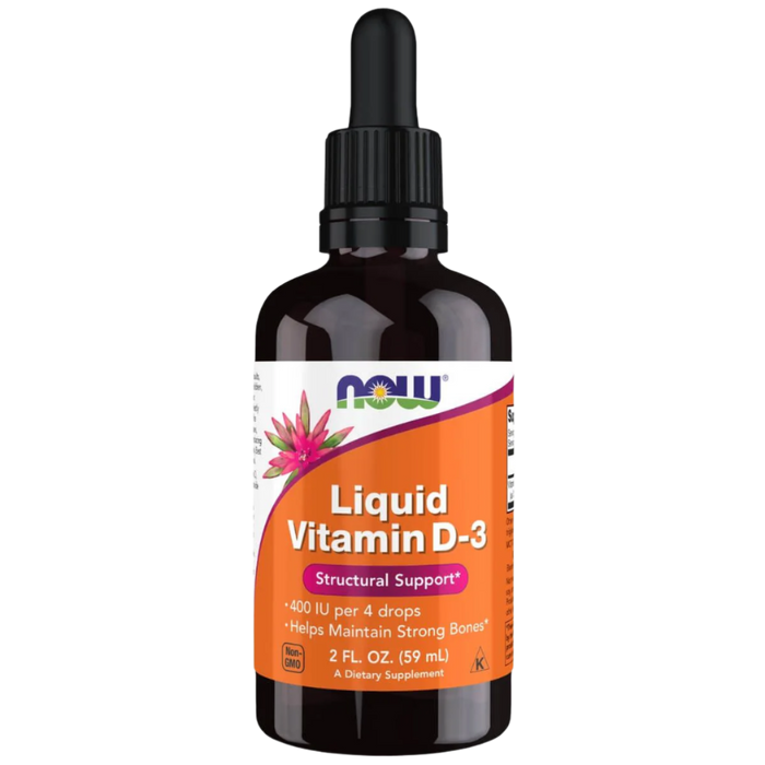 NOW Foods Liquid Vitamin D-3 2oz (59ml)