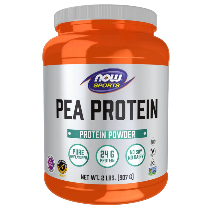 NOW Foods Erbsenprotein, nicht aromatisiert – 907 g