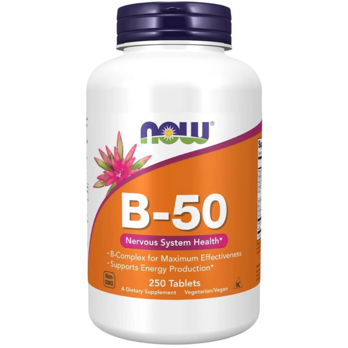 NOW Foods Vitamin B-50 mg 250 Tablets