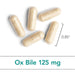 Nutricology Ox Bile 125mg 180 Capsules | Premium Supplements at MYSUPPLEMENTSHOP
