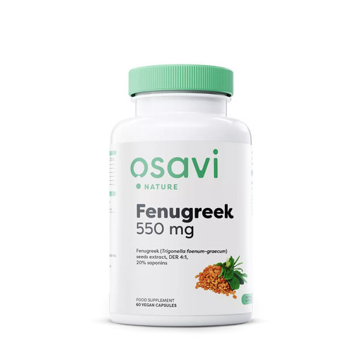 Osavi Fenugreek 550mg  120 vcaps - Health and Wellbeing at MySupplementShop by Osavi