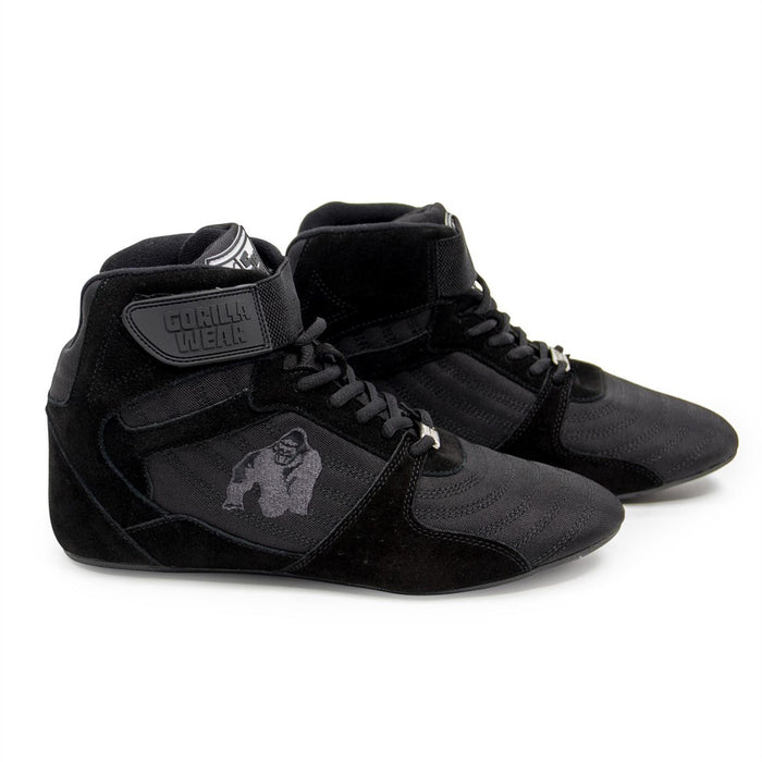 Gorilla Wear Perry High Tops Pro - Black/Black - High Tops at MySupplementShop by Gorilla Wear