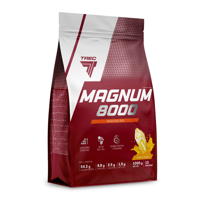 Trec Nutrition Magnum 8000, Erdbeere – 1000 Gramm