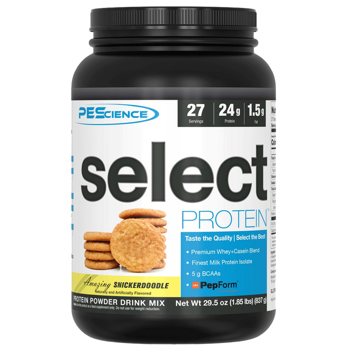 PEScience Select Protein, Amazing Snickerdoodle – 837 Gramm