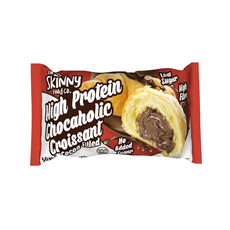 MySupplementShop Sports Supplements The Skinny Food Co High Protein Croissants 50g Chocaholic Croissant by The Skinny Food Co