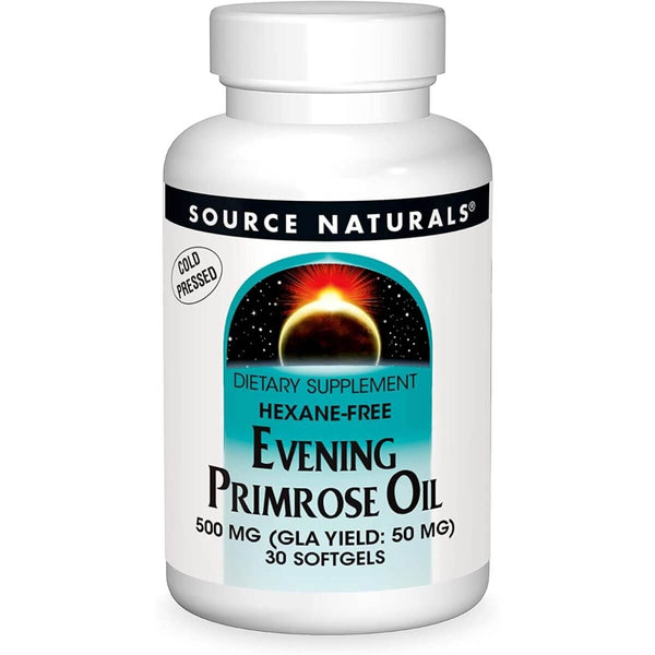 Source Naturals Evening Primrose Oil 500mg 30 Softgels | Premium Supplements at MYSUPPLEMENTSHOP