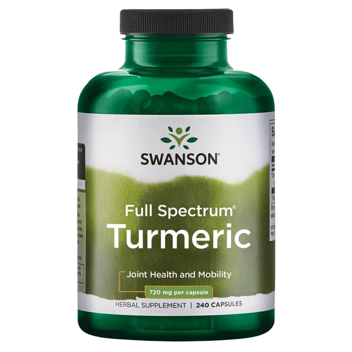 Swanson Full Spectrum Turmeric 720 mg 240 Capsules