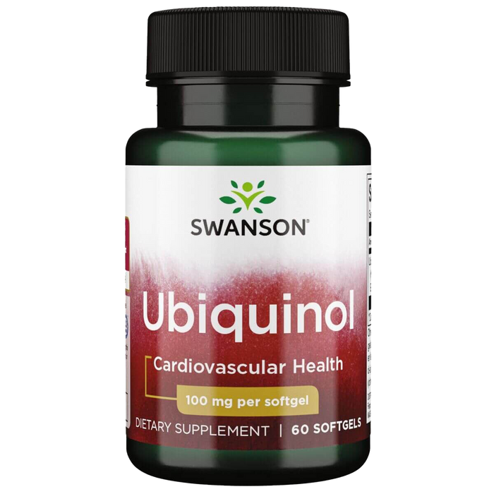 Swanson Ultra Ubiquinol 100mg 60 Softgels