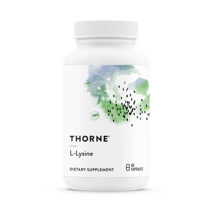 Thorne Research Lysine 500mg 60 Capsules - Muscle Health at MySupplementShop by Thorne