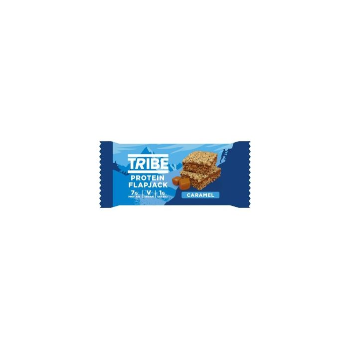 Tribe Protein Flapjack 12 x 50g - Chocolate Hazelnut - Protein Bars at MySupplementShop by TRIBE