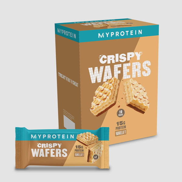 MyProtein Protein Wafers 12x42g Vanilla - Protein Wafer at MySupplementShop by MyProtein