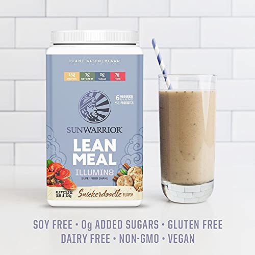 Sunwarrior Lean Meal 720g Snickerdoodle | High-Quality Sports Nutrition | MySupplementShop.co.uk