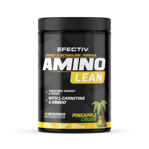 Efectiv Nutrition Amino Lean 240g Pineapple - Amino Acids and BCAAs at MySupplementShop by Efectiv Nutrition