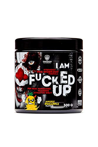 Swedish Supplements Fucked Up Joker Edition Energy Powder Angry Pineapple | High-Quality Sports Supplements | MySupplementShop.co.uk