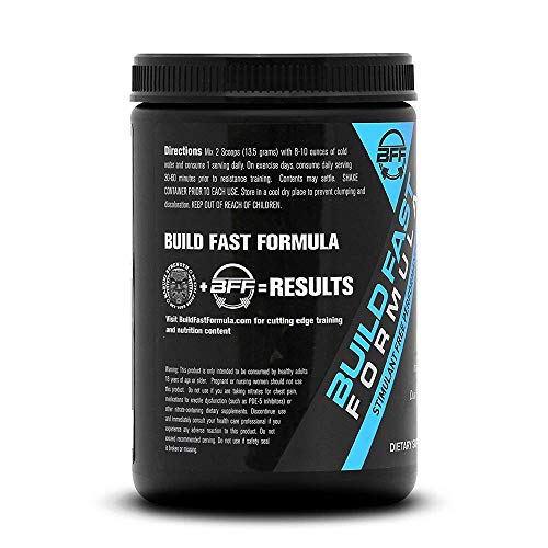 Build Fast Formula Vaso Blitz 465g Fruit Punch | High-Quality Sports Nutrition | MySupplementShop.co.uk