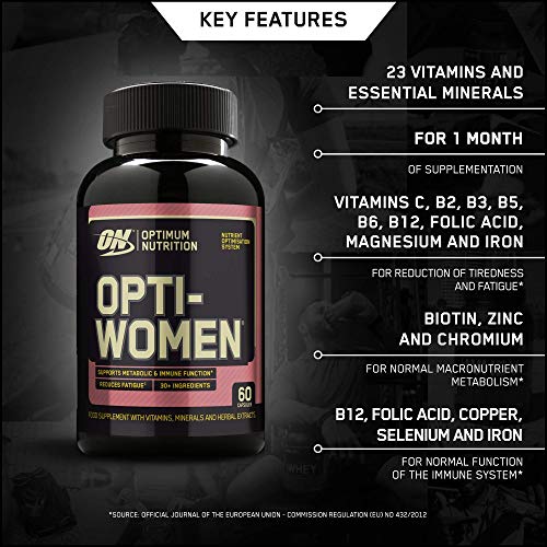 Optimum Nutrition Opti-Women 60 Caps - Health Foods at MySupplementShop by Optimum Nutrition