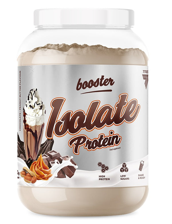 Trec Nutrition Booster Isolate Protein, Strawberry Muffin - 2000 grams | High-Quality Protein | MySupplementShop.co.uk