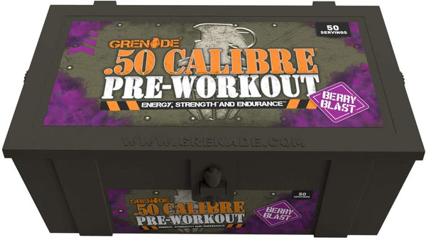 Grenade 50 Calibre Berry Blast 580g | High-Quality Sports Nutrition | MySupplementShop.co.uk