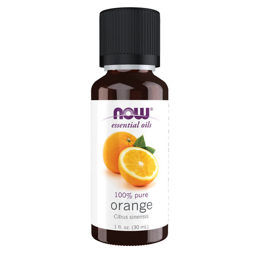 NOW Foods Essential Oil, Orange Oil Pure - 30 ml. | High-Quality Essential Oil Blends | MySupplementShop.co.uk