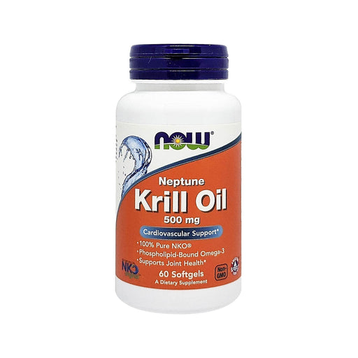 NOW Foods Neptune Krill Oil, 1000mg - 60 softgels - Joint Support at MySupplementShop by NOW Foods