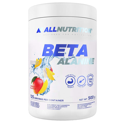 Allnutrition Beta Alanine, Mango - 500g | High-Quality Beta-Alanine | MySupplementShop.co.uk