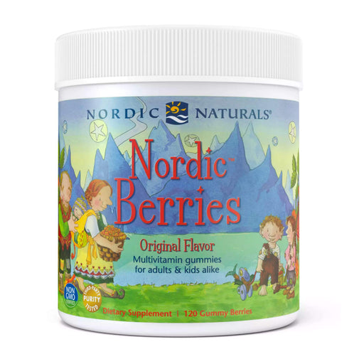 Nordic Naturals Nordic Berries Multivitamin Original Flavor  120 gummy berries - Combination Multivitamins & Minerals at MySupplementShop by Nordic Naturals