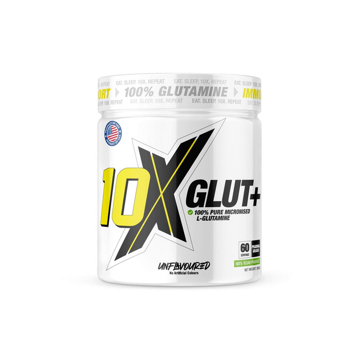 10X Athletic GLUT+ 300g Unflavoured - Health & Personal Care at MySupplementShop by 10X Athletic