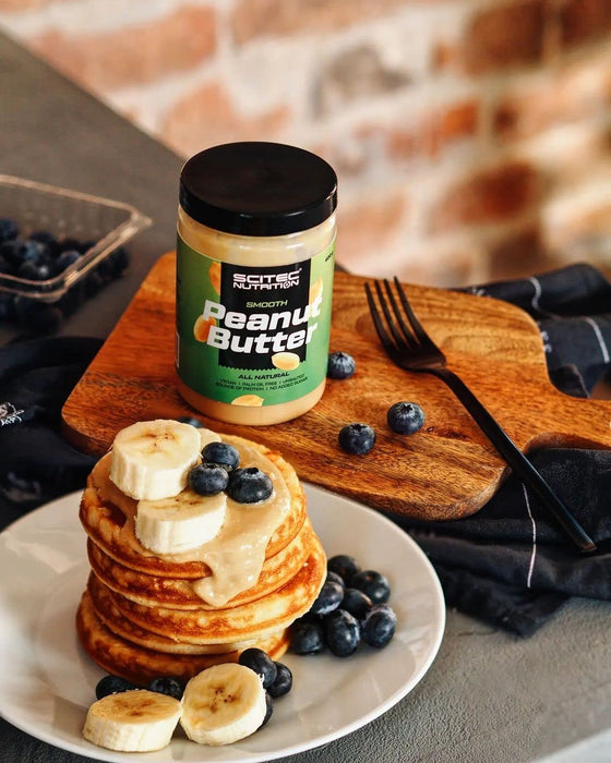 SciTec Peanut Butter, Smooth - 1000 grams | High-Quality Health Foods | MySupplementShop.co.uk