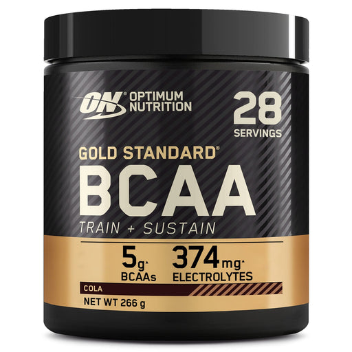 Optimum Nutrition Gold Standard BCAA - Train + Sustain, Cola - 266 grams | High-Quality Amino Acids and BCAAs | MySupplementShop.co.uk