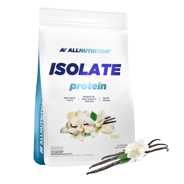 Allnutrition Isolate Protein, Vanilla - 908 grams | High-Quality Protein | MySupplementShop.co.uk