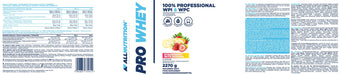 Allnutrition Pro Whey, Strawberry with Banana - 2270 grams | High-Quality Protein | MySupplementShop.co.uk