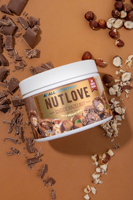 Allnutrition Nutlove, Choco Hazelnut - 500g | High-Quality Chocolate Spreads | MySupplementShop.co.uk