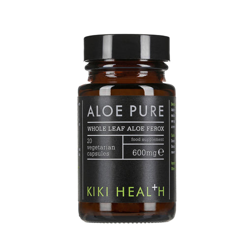 Kiki Health Aloe Pure 20 Vegicaps 600mg - Health and Wellbeing at MySupplementShop by KIKI Health