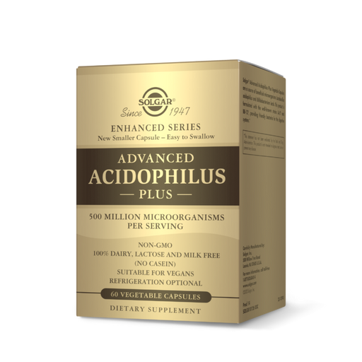 Solgar Advanced Acidophilus 100 Caps | High-Quality Sports Nutrition | MySupplementShop.co.uk