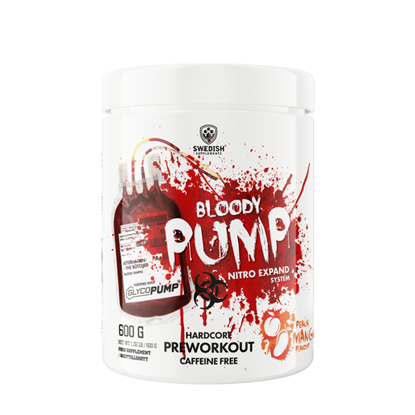 Swedish Supplements Bloody Pump 550g Pinaepple & Passionfruit - Sports Supplements at MySupplementShop by Swedish Supplements