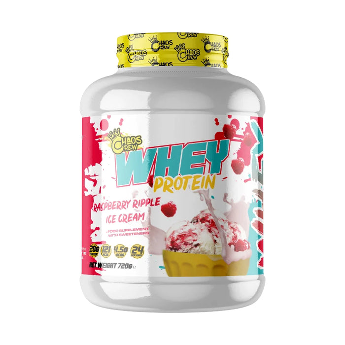 Chaos Crew Whey Protein 720g 23 Servings - Whey Protein at MySupplementShop by Chaos Crew