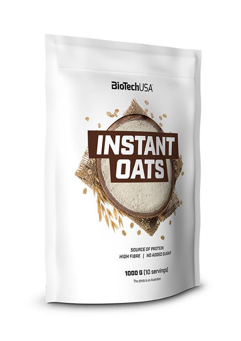 BioTechUSA Instant Oats, Hazelnut - 1000g - Health Foods at MySupplementShop by BioTechUSA