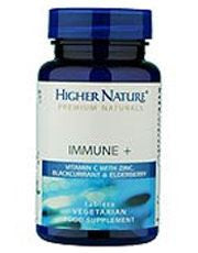Higher Nature Immune + 90 Tablets Immune system support with vitamin C and zinc | High-Quality Personal Care | MySupplementShop.co.uk